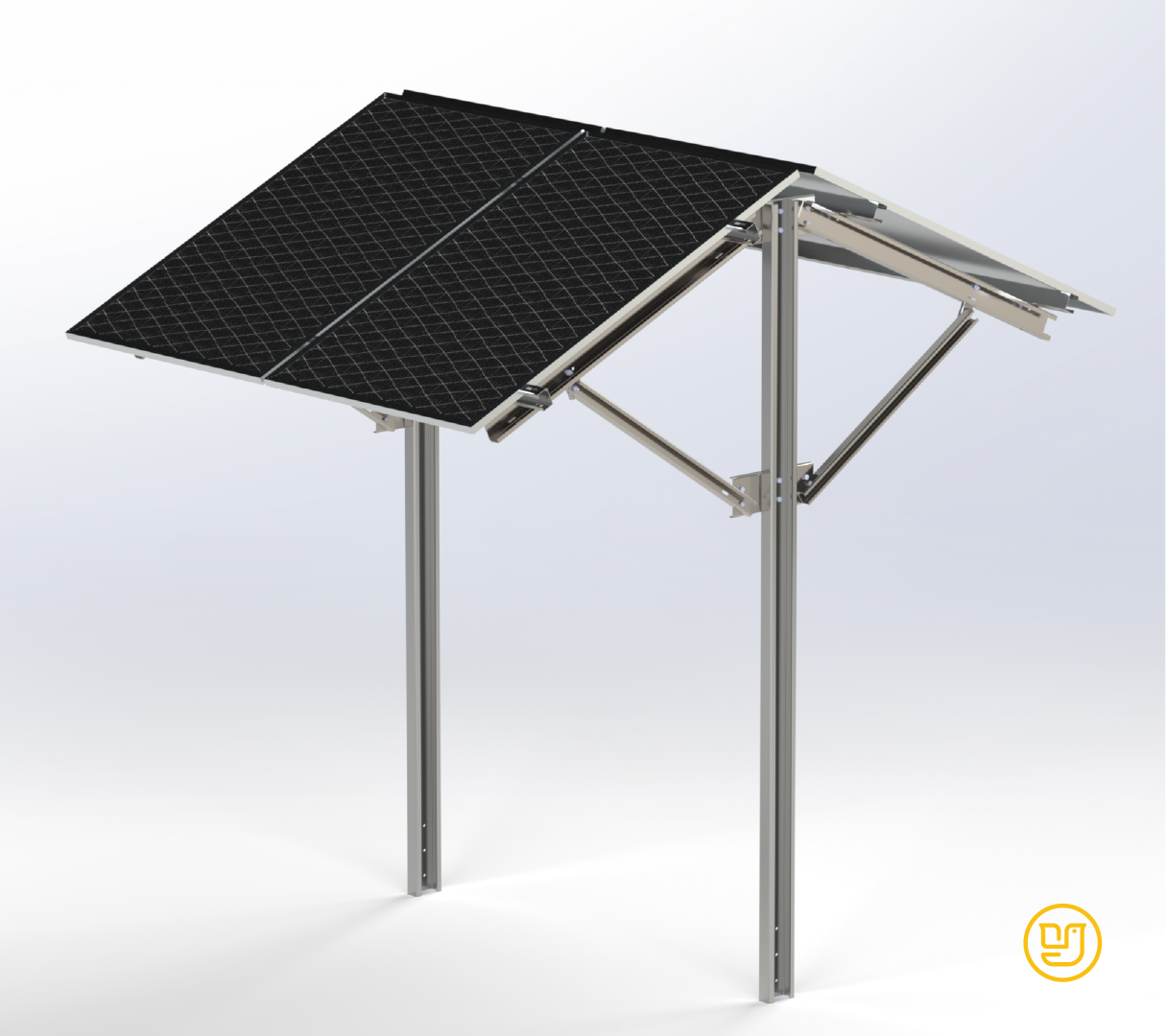 agrosoalr-modul-horizontal Horizontales solarmodul